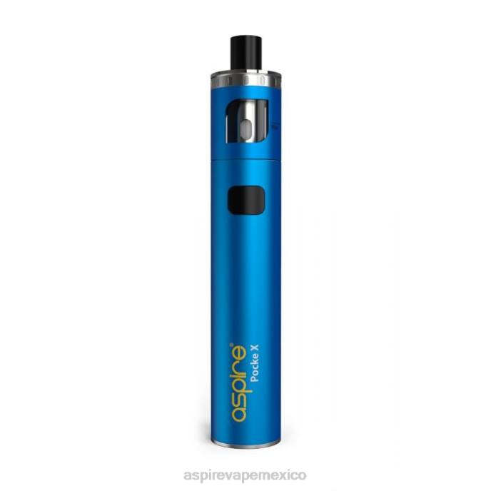 24P4R111 Aspire Pockex aio de bolsillo - Aspire vape Mexico azul