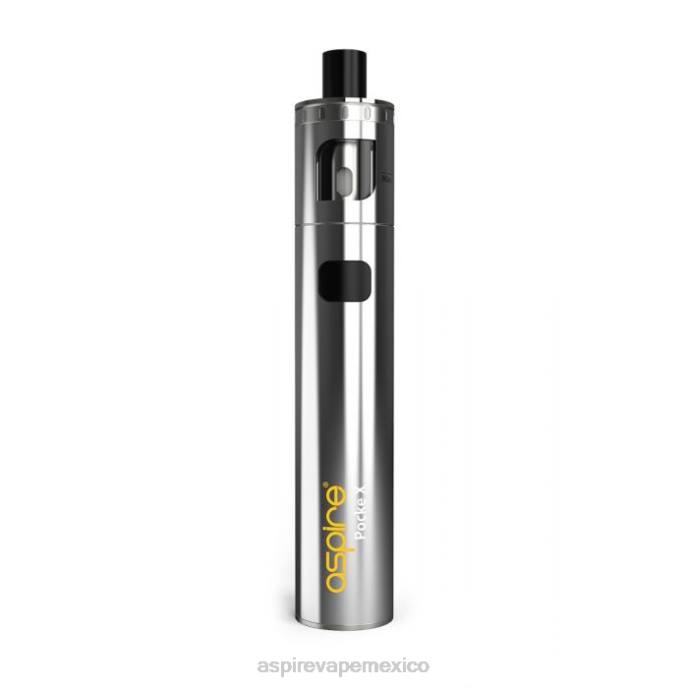 24P4R114 Aspire Pockex aio de bolsillo - Aspire vape shop acero inoxidable