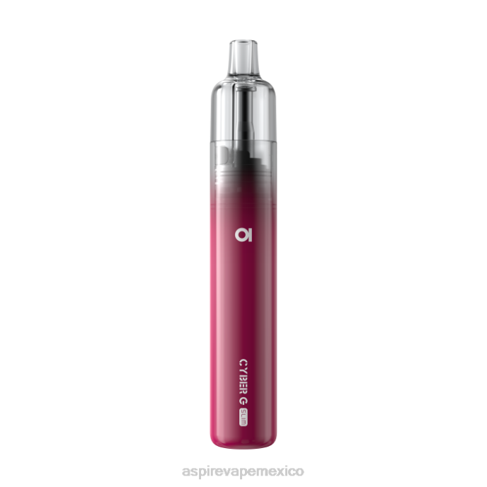 24P4R28 Aspire Cyber g delgado - Aspire vape México rojo violeta