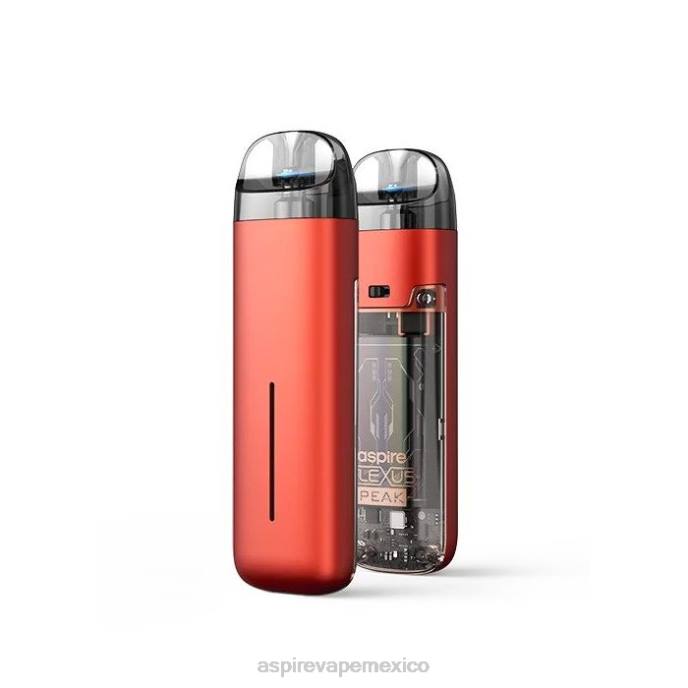 24P4R2 Aspire Flexus cima - Aspire ecig rojo