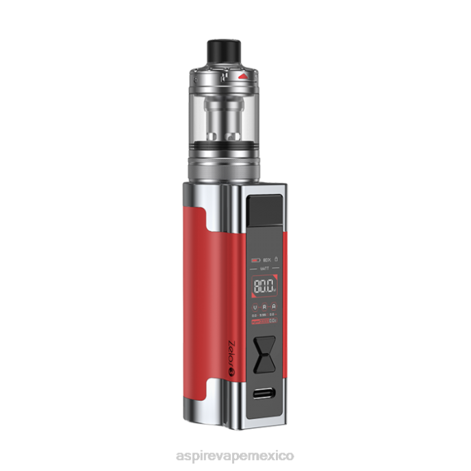 24P4R96 Aspire Zelos 3 equipos - Aspire vape amazon rojo