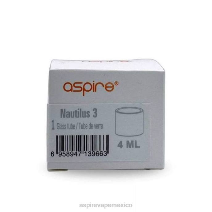 24P4R280 Aspire Nautilus 3 tubos de pyrex de repuesto - Aspire vape